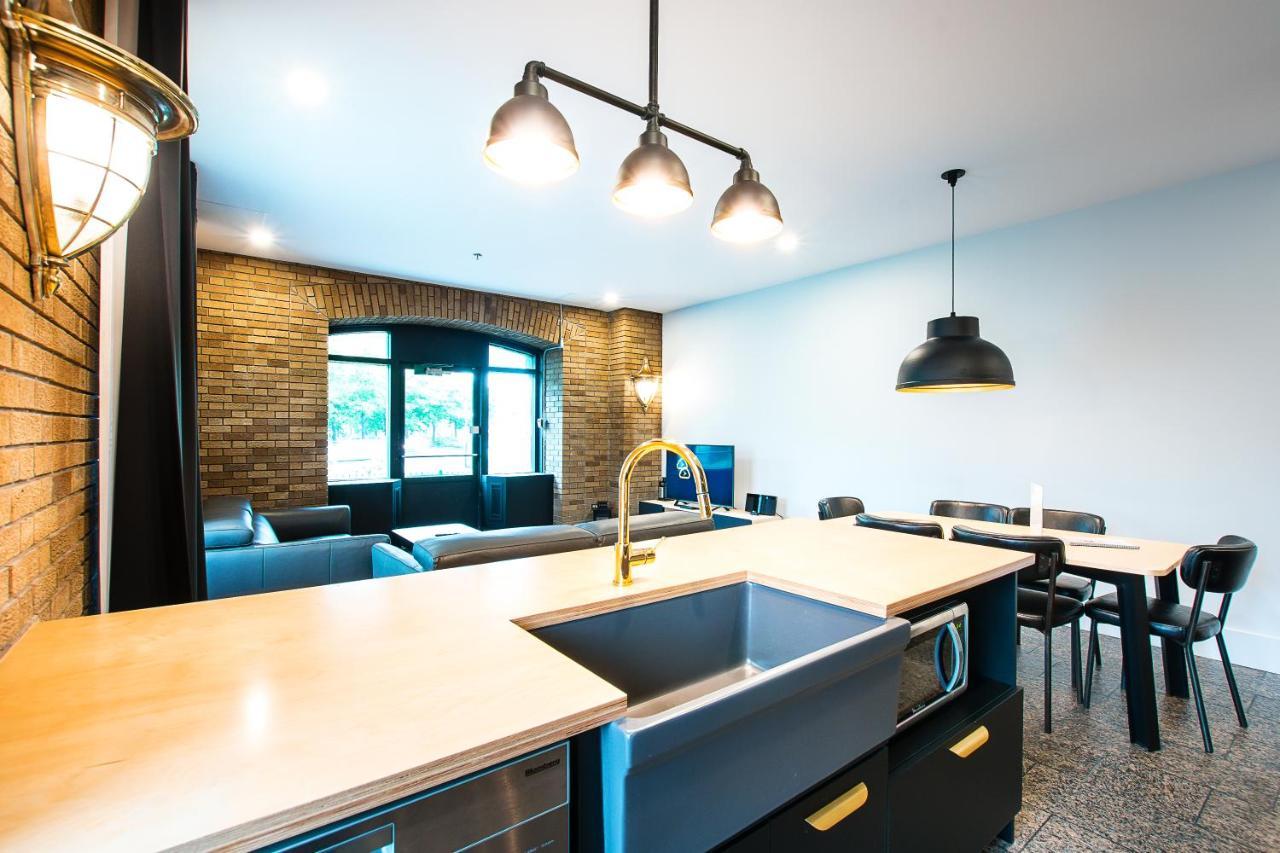 Les Lofts De La Gare - Par Les Lofts Vieux-Quebec Apartment Luaran gambar