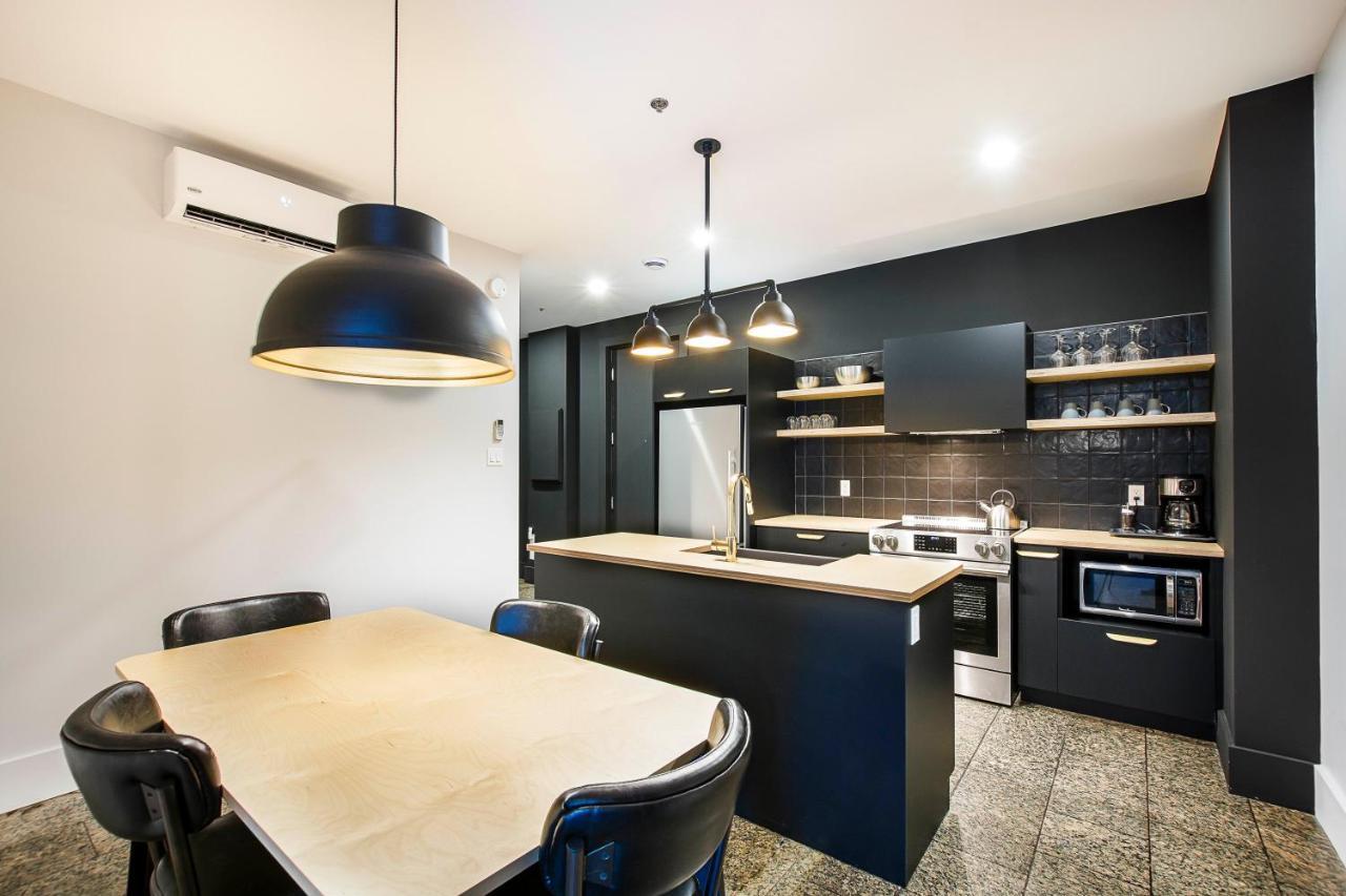 Les Lofts De La Gare - Par Les Lofts Vieux-Quebec Apartment Luaran gambar